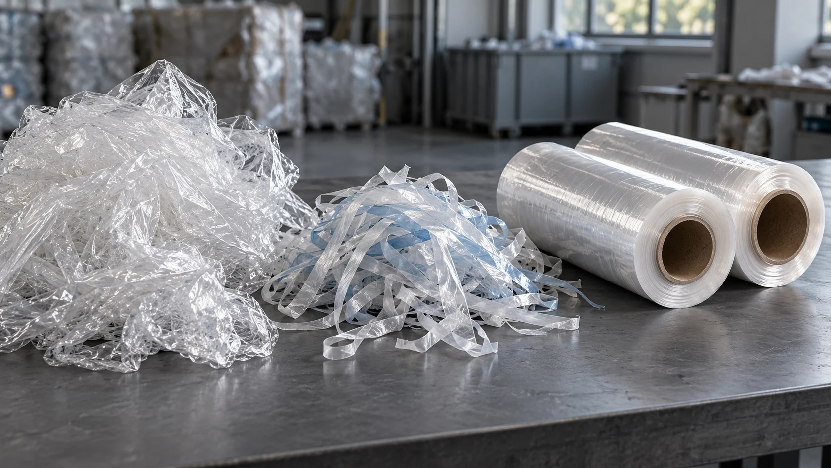Nanjing Dete - double-shaft plastic film shredder machine full view