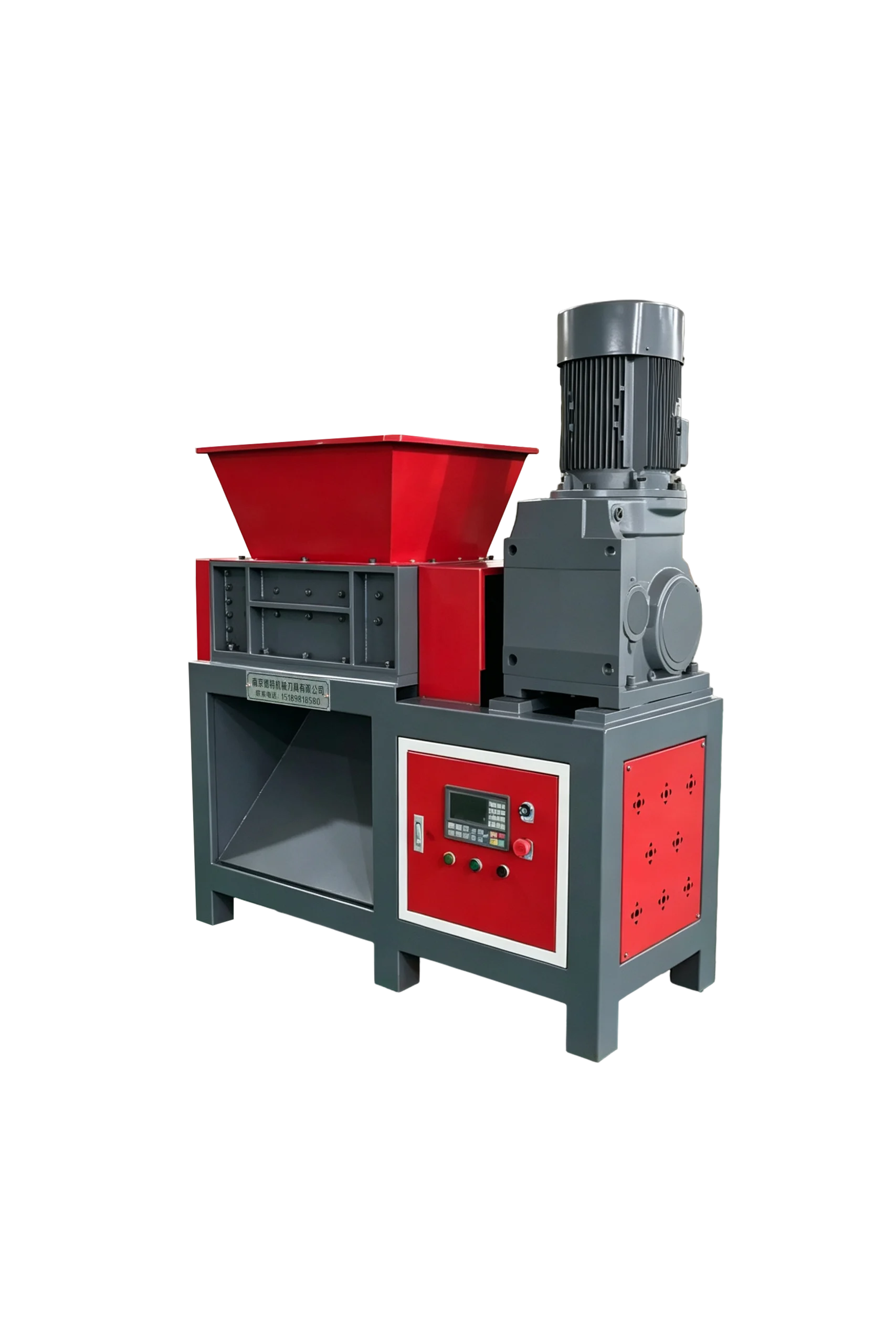 Nanjing Dete - Heavy-Duty Versatile 500 Model Dual-Shaft Shredder