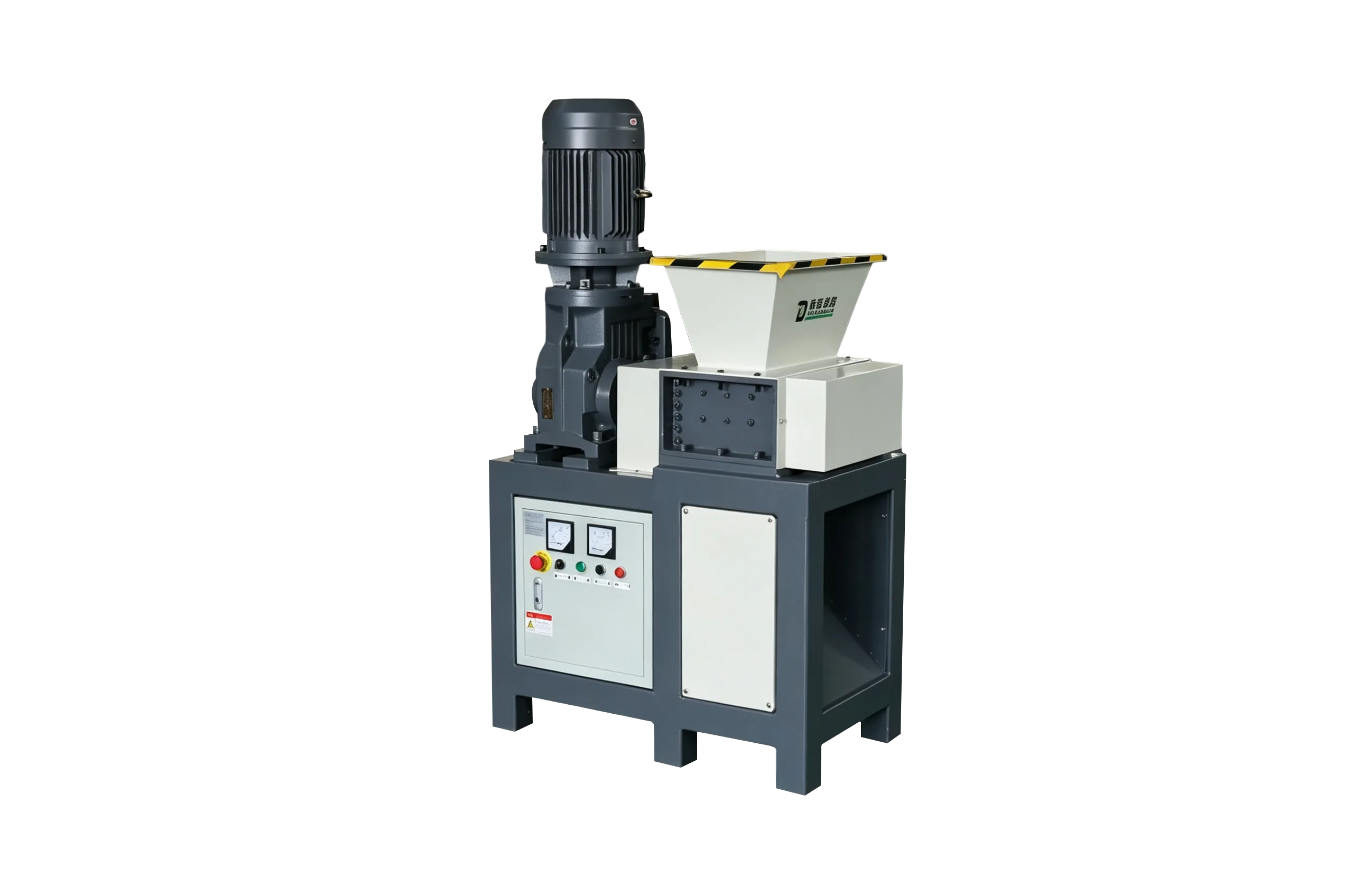 NJDETE 150 model small double-shaft shredder