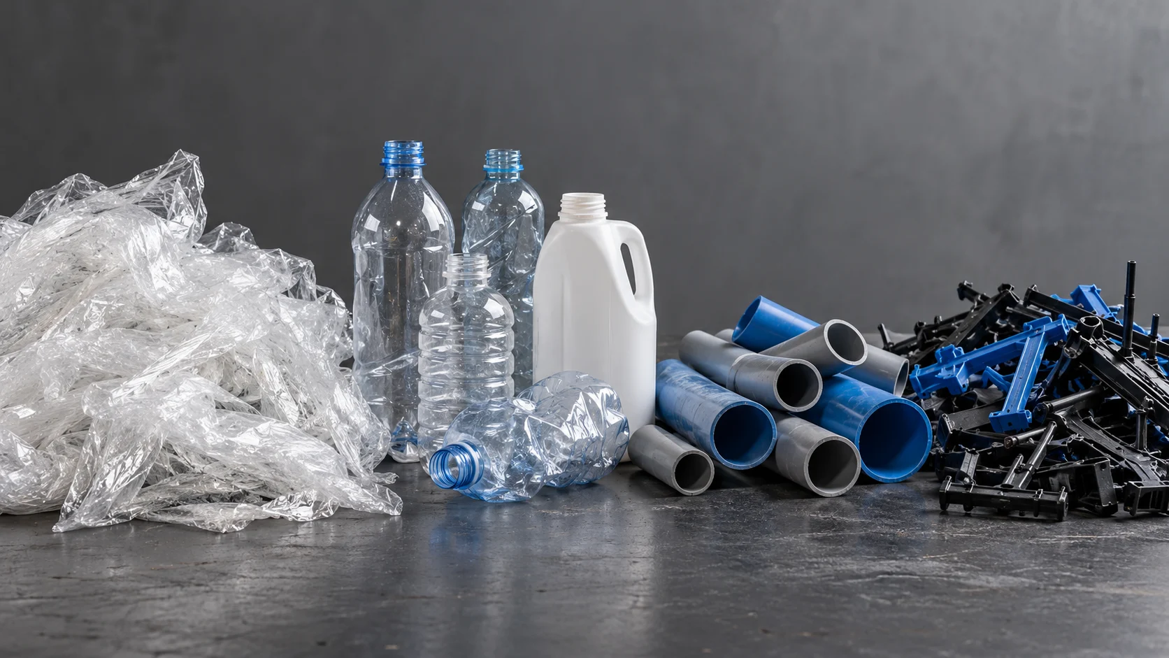Nanjing Dete - Plastic waste forms including film, bottles, pipes and molding scrap